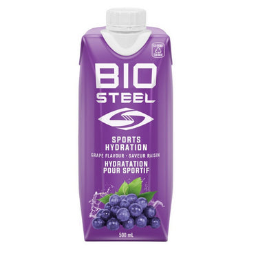 Biosteel, Sports Drink Grape, 500 Ml (12 Count)