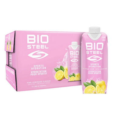 Biosteel, Sports Drink Pink Lemonade, 500 Ml (12 Count)