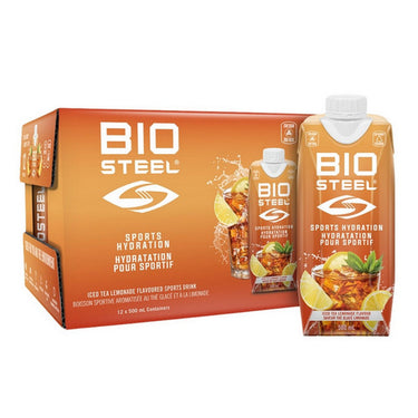 Biosteel, Sports Drink Iced Tea Lemonade, 500 Ml (12 Count)