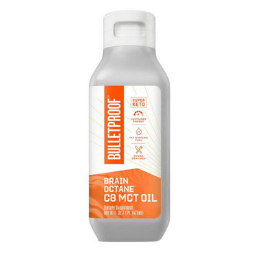 Bulletproof, Brain Octane C8 MCT Oil, 473 Ml
