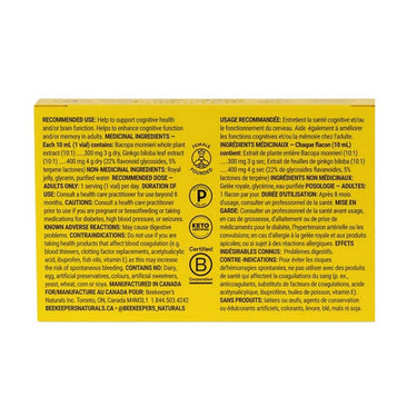 BeeKeeper's Natural, Brain Fuel, 10 Ml (24 Count)