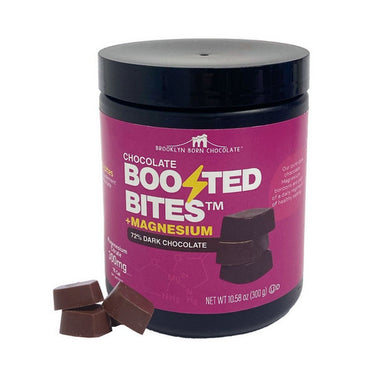 Brooklyn Born Chocolate, Dark Chocolate Bites Plus Magnesium, 60 Count