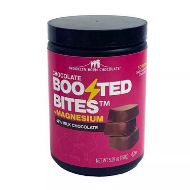 Brooklyn Born Chocolate, Milk Chocolate Bites Plus Magnesium, 30 Count