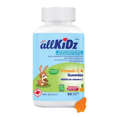 Allkidz Naturals Inc., Vitamin C Gummies, 80 Count