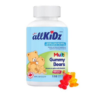Allkidz Naturals Inc., Multi Gummy Bears, 110 Count
