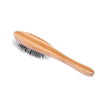 Bass Brushes, Hybrid Pet Groomer Bamboo Handle Brush Large, 1 Each