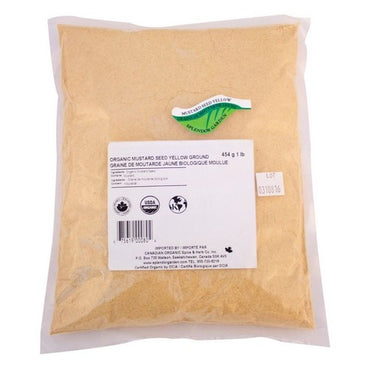 Splendor Garden, Organic Mustard Seed Yellow Ground, 454g