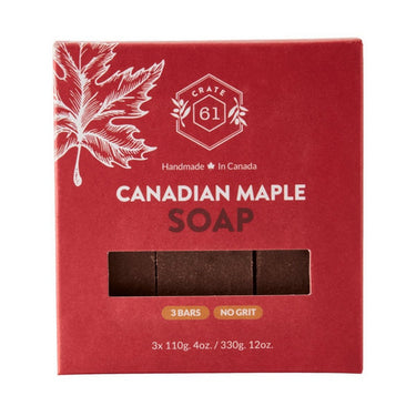 Crate 61, Canadian Maple Soap, 3 Count