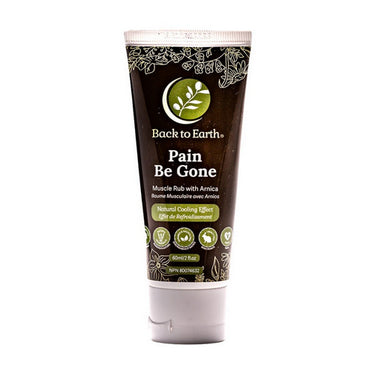 Back to Earth, Pain Be Gone Muscle Rub With Arnica, 60 Ml