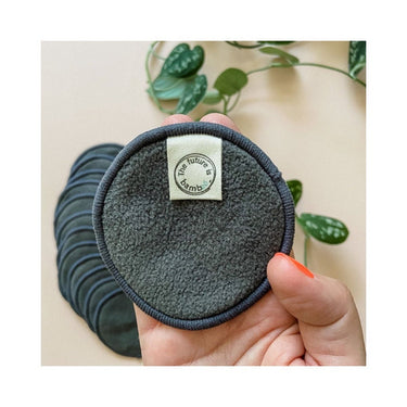 The Future Is Bamboo, Bamboo Charcoal Facial Rounds, 14 Count (6 Each)