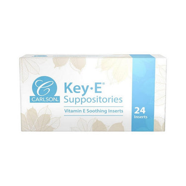 Key E Suppositories Vitamin E 24 Count by Carlson
