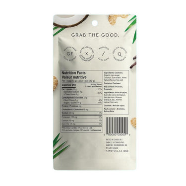Handfuel, Coconut Cashews, 40 Grams (12 Count)