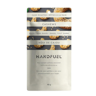 Everything Bagel Cashews 40 Grams (12 Count) by Handfuel