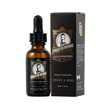 Educated Beards, Smoke And Moss Beard Oil, 30 Ml