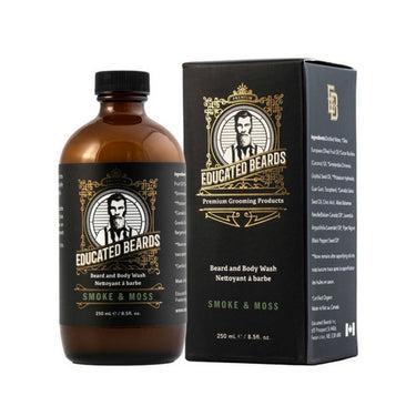 Educated Beards, Beard And Body Wash Smoke Moss, 250 Ml