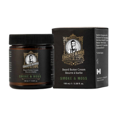 Educated Beards, Smoke And Moss Beard Butter Cream, 100 Ml