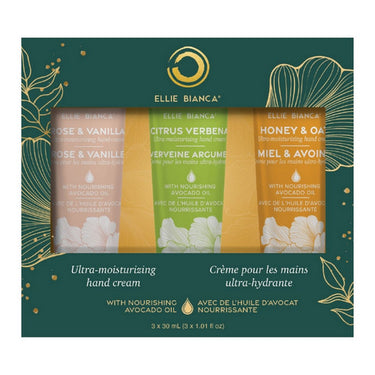 Ellie Bianca, Hand Cream Trio Set, 3 Pack
