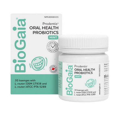 Biogaia, Prodentis Mint Probiotic Lozenges, 30 Lozenges