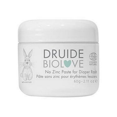 Druide Laboratories, Baby No Zinc Paste Diaper Rash, 60 Grams