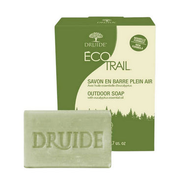 Druide Laboratories, Ecotrail Eucalyptus Outdoor Bar Soap, 105 Grams