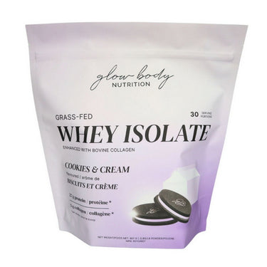 Glow Body, Glow Protein Cookies And Cream, 907 Grams