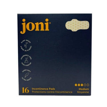 Joni, Organic Bamboo Incontinence Pad Medium, 16 Each