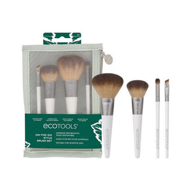 Eco Tools, On The Go Style Makeup Brush Kit, 1 Unit