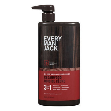 Every Man Jack, 3 In 1 All Over Wash Cedarwood, 852 Ml
