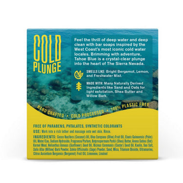 Every Man Jack, Cold Plunge Body Bar Tahoe Blue, 142 Grams