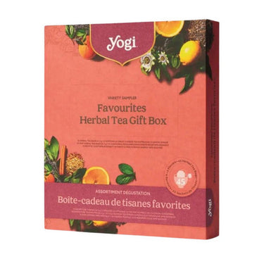 Yogi, Favourites Herbal Tea Variety Gift Box, 45 Count