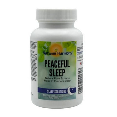 Natures Harmony, Peaceful Sleep, 60 Veggie Capsules