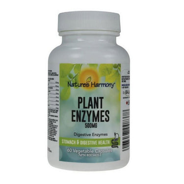 Natures Harmony, Plant Enzymes, 60 Veggie Capsules