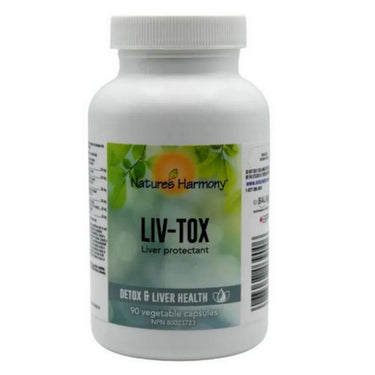 Natures Harmony, Liv Tox Herbal Supplement, 90 Veggie Capsules