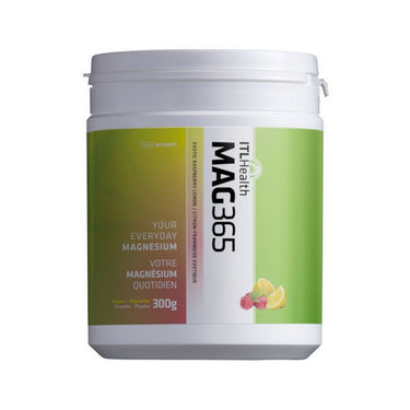 ITL Health, Mag 365 Magnesium Exotic Raspberry Lemon, 300 Grams