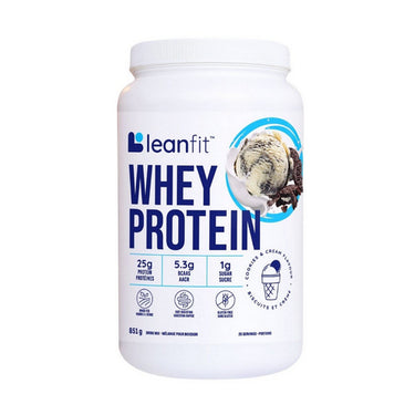 LeanFit, Whey Protein Cookies And Cream, 851 Grams