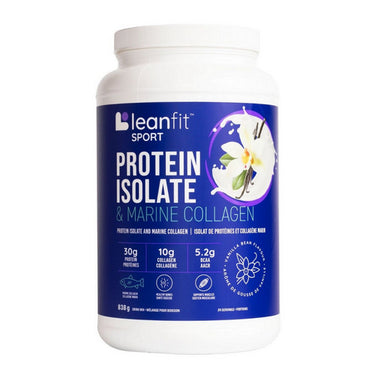 LeanFit, Isolate And Marine Collagen Vanilla, 837 Grams