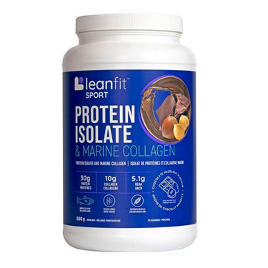 LeanFit, Protein Isolate And Marine Collagen Chocolate Hazelnut, 880 Grams