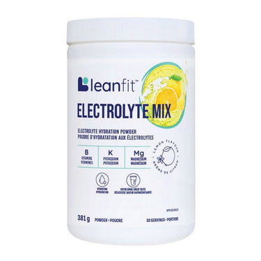 LeanFit, Electrolyte Mix Lemon, 381 Grams