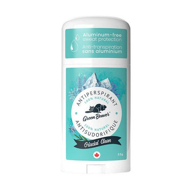 Green Beaver, Glacial Clean Antiperspirant, 50 Grams