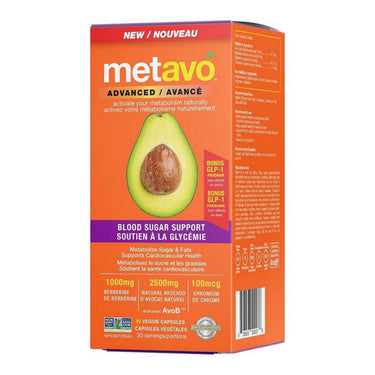 Advance Blood Sugar Support 90 Count by Metavo