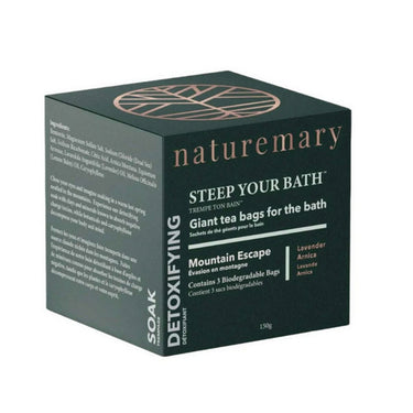 Bath Tea Bags Mountain Escape 3 Pieces by Naturemary
