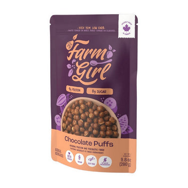Farm Girl, Chocolate Puffs, 280 Grams