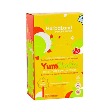 Herbaland, Yum Biotic Lemon Clementine, 2 Grams (30 Count)