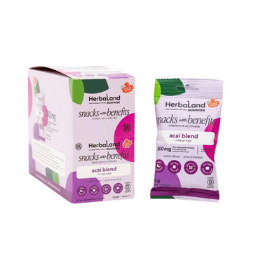 Herbaland, Acai Blend Gummies, 40 Grams (12 Count)