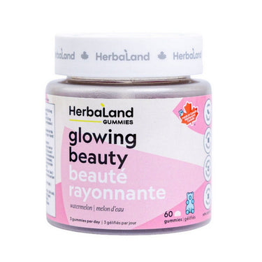 Herbaland, Glowing Beauty Gummies, 60 Count