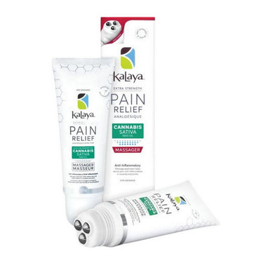 Kalaya, Extra Strength Pain Relief Cream Roller Massager Ball, 100 Grams