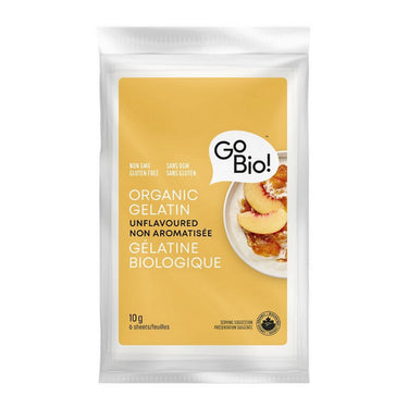 GoBio!, Organic Gelatin Sheets, 10 Grams (20 Count)