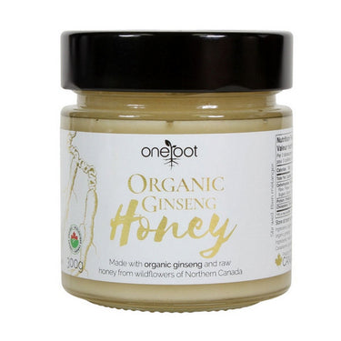 One Root, Organic Ginseng Honey, 300 Grams