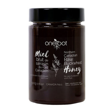 One Root, Raw Buckwheat Honey, 500 Grams