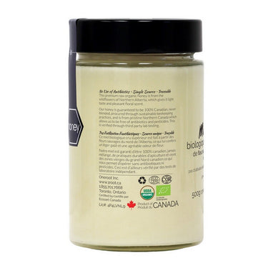 One Root, Organic Raw Wildflower Honey, 500 Grams